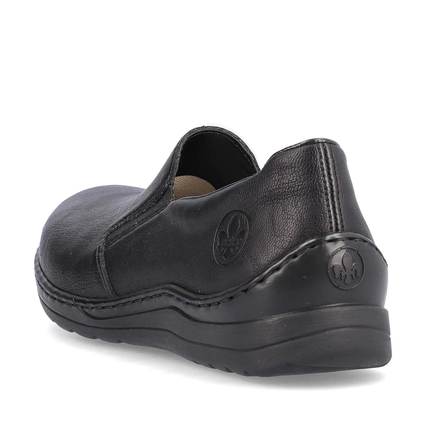 Rieker Low Shoes & Slippers-Women'S Slippers Asphalt Black