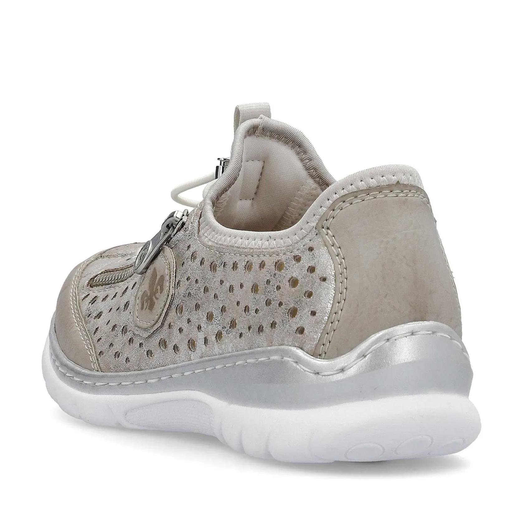 Rieker Low Shoes & Slippers-Women'S Slippers Beige Metallic