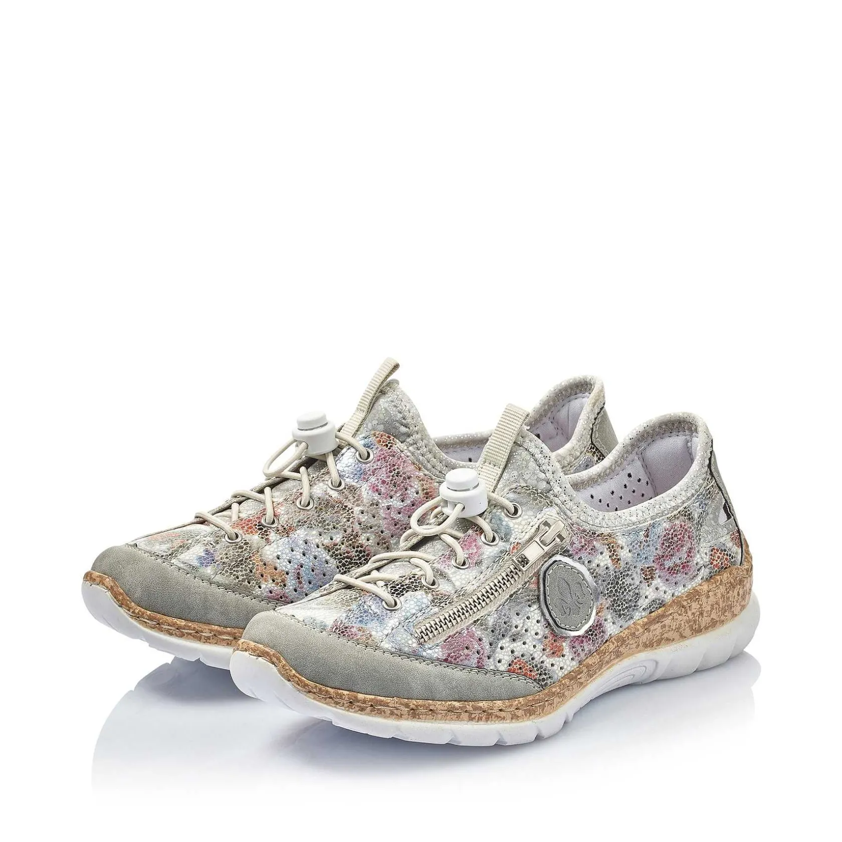Rieker Low Shoes & Slippers-Women'S Slippers Beige-Multi