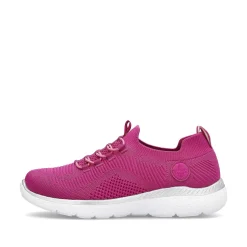 Rieker Colorful Styles-Women'S Slippers, Blood Pink