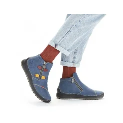 Rieker Low Shoes & Slippers-Women'S Slippers Blue Gray