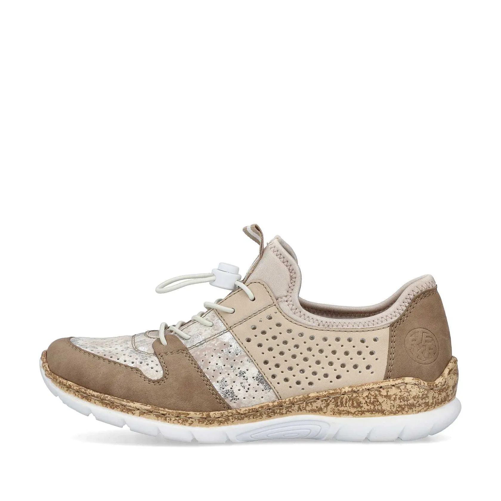 Rieker Low Shoes & Slippers-Women'S Slippers Brown Beige