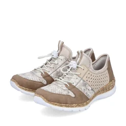 Rieker Low Shoes & Slippers-Women'S Slippers Brown Beige