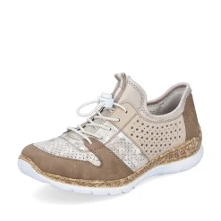 Rieker Low Shoes & Slippers-Women'S Slippers Brown Beige