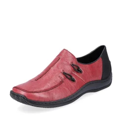 Rieker Low Shoes & Slippers-Women'S Slippers Burgundy Red