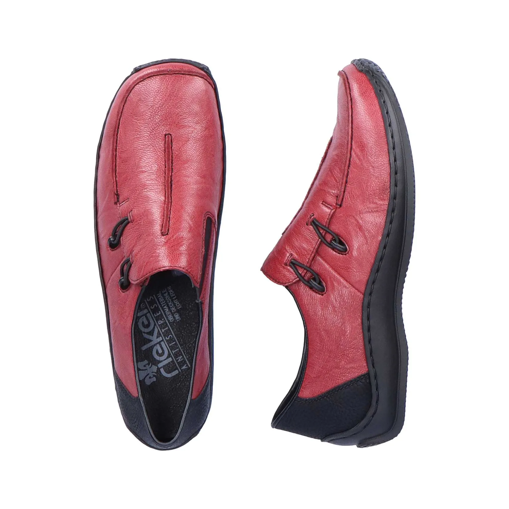 Rieker Low Shoes & Slippers-Women'S Slippers Burgundy Red
