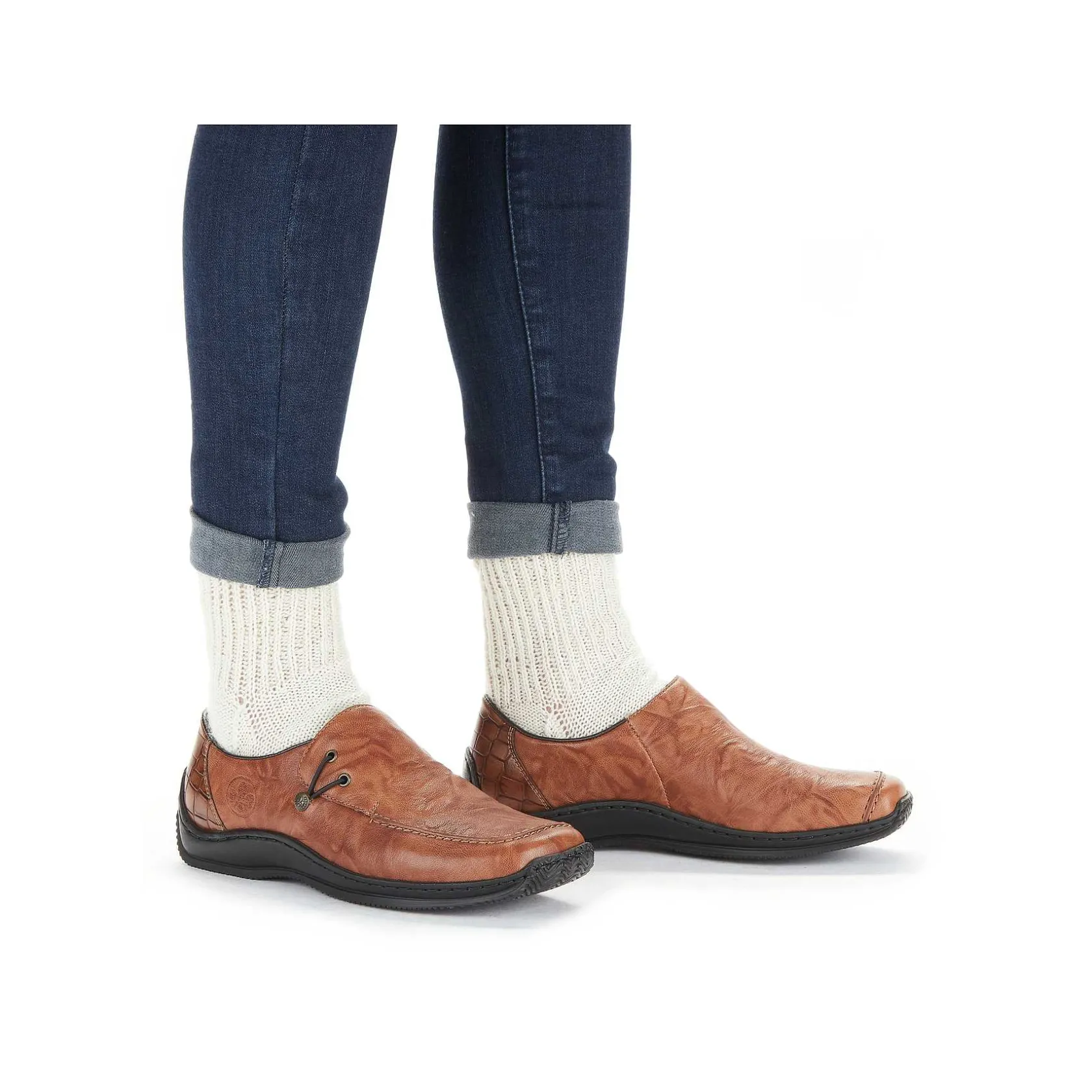 Rieker Low Shoes & Slippers-Women'S Slippers Caramel Brown