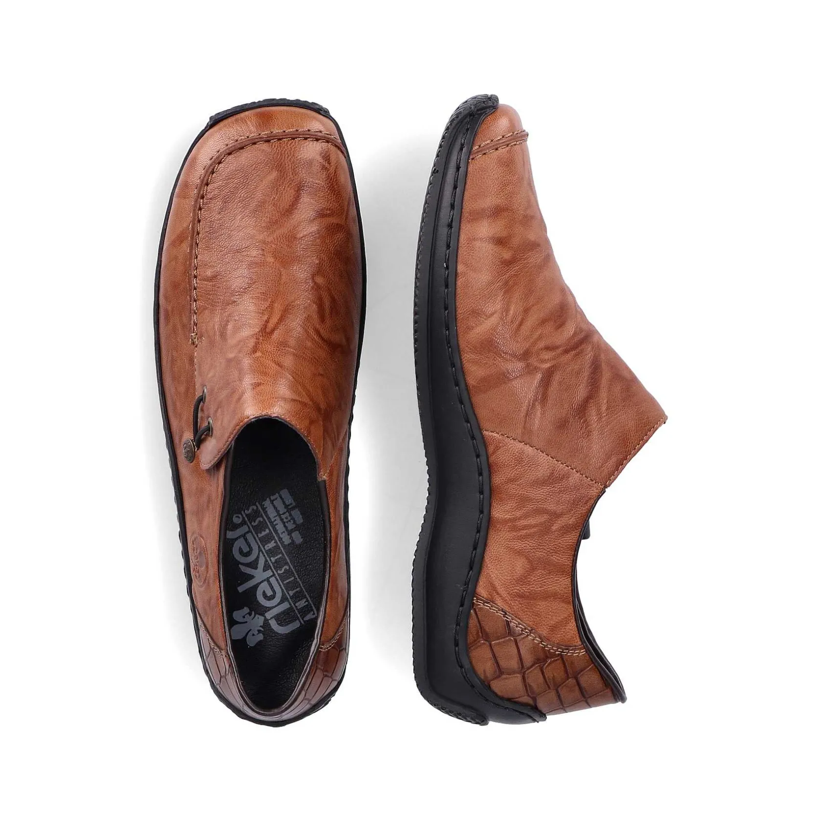 Rieker Low Shoes & Slippers-Women'S Slippers Caramel Brown