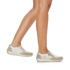 Rieker Low Shoes & Slippers-Women'S Slippers Cream White
