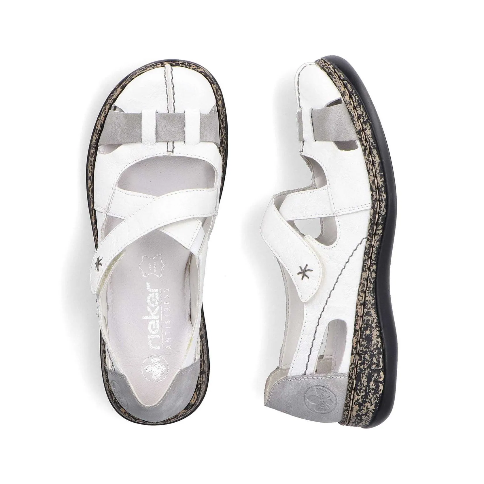 Rieker Low Shoes & Slippers-Women'S Slippers Crystal White