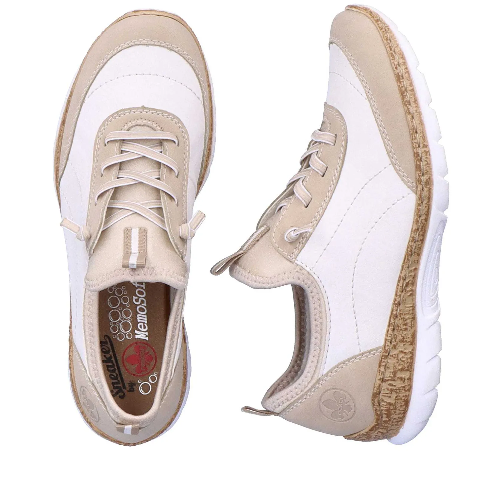 Rieker Low Shoes & Slippers-Women'S Slippers Cream White