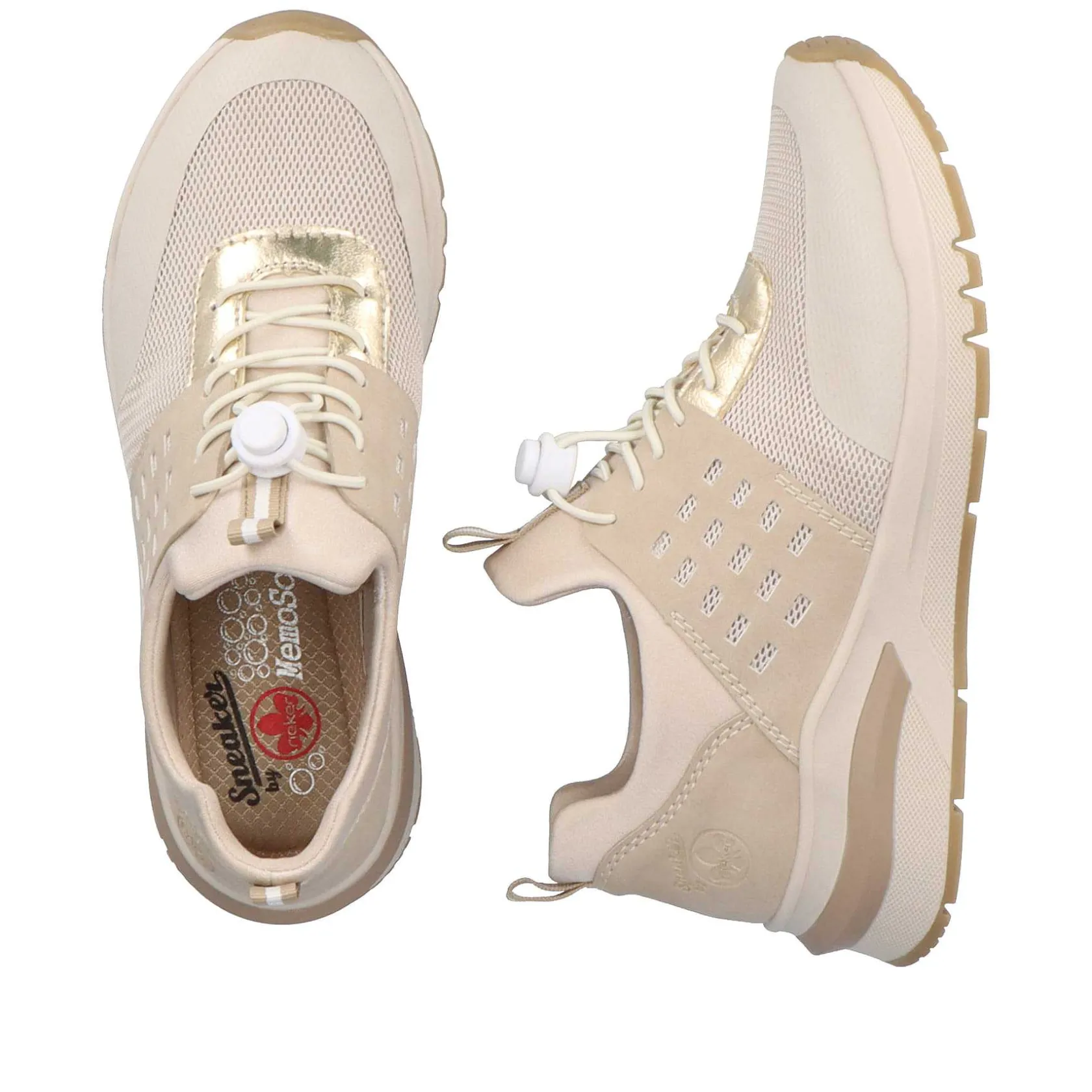 Rieker Low Shoes & Slippers-Women'S Slippers Cream Beige