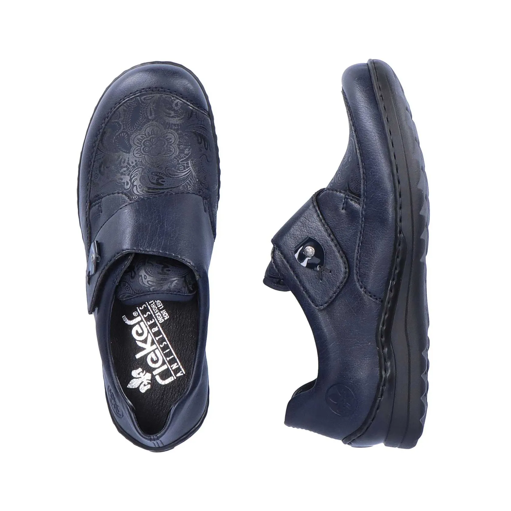 Rieker Low Shoes & Slippers-Women'S Slippers Dark Blue