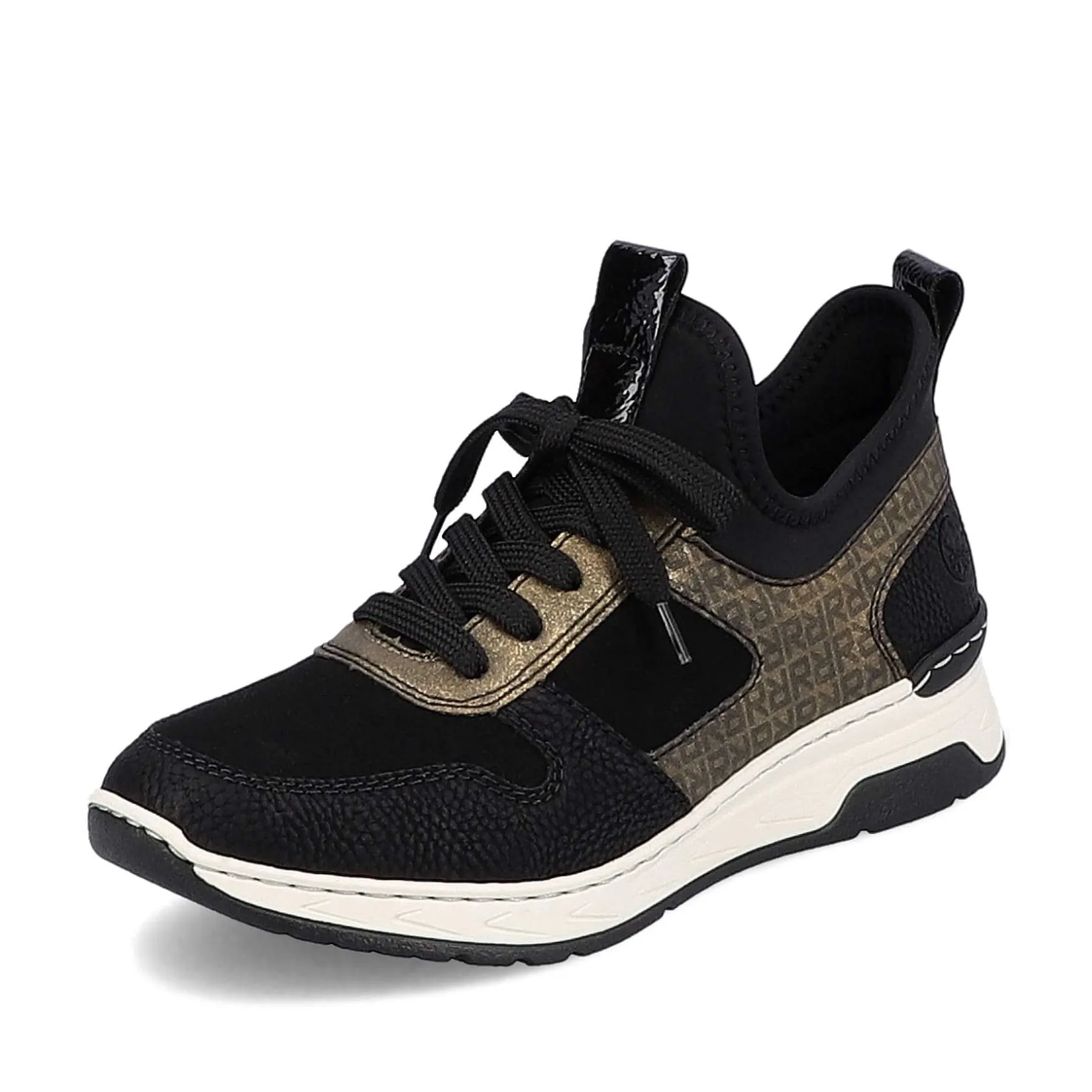 Rieker Low Shoes & Slippers-Women'S Slippers Deep Black-Khaki