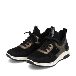 Rieker Low Shoes & Slippers-Women'S Slippers Deep Black-Khaki