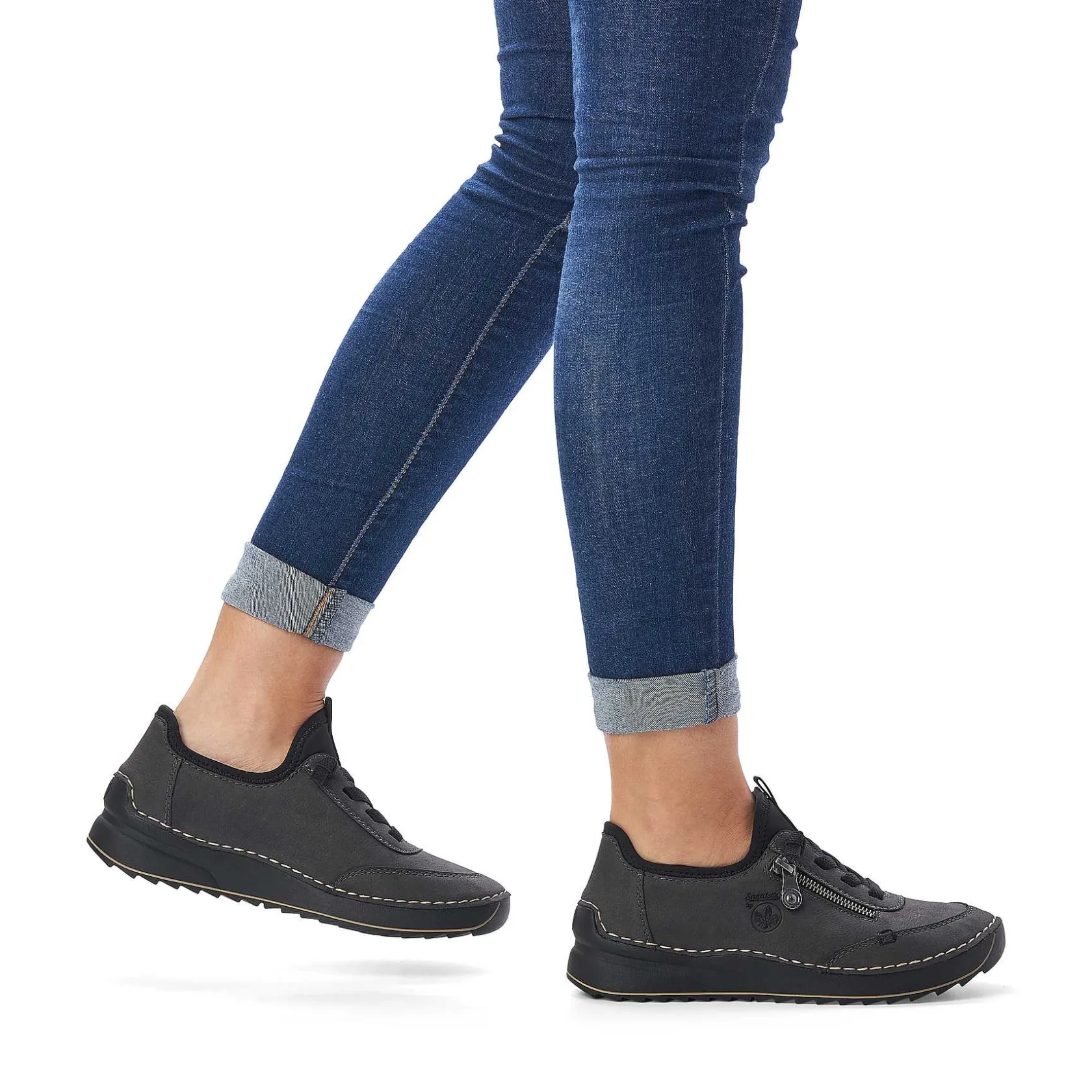 Rieker Low Shoes & Slippers-Women'S Slippers Granite Gray