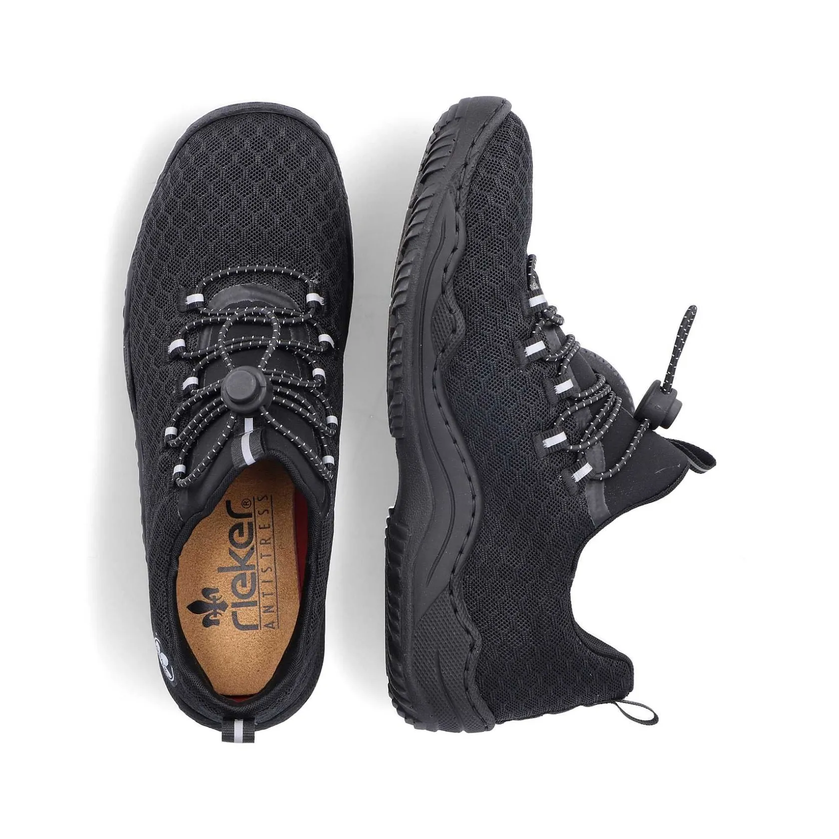 Rieker Low Shoes & Slippers-Women'S Slippers Graphite Black