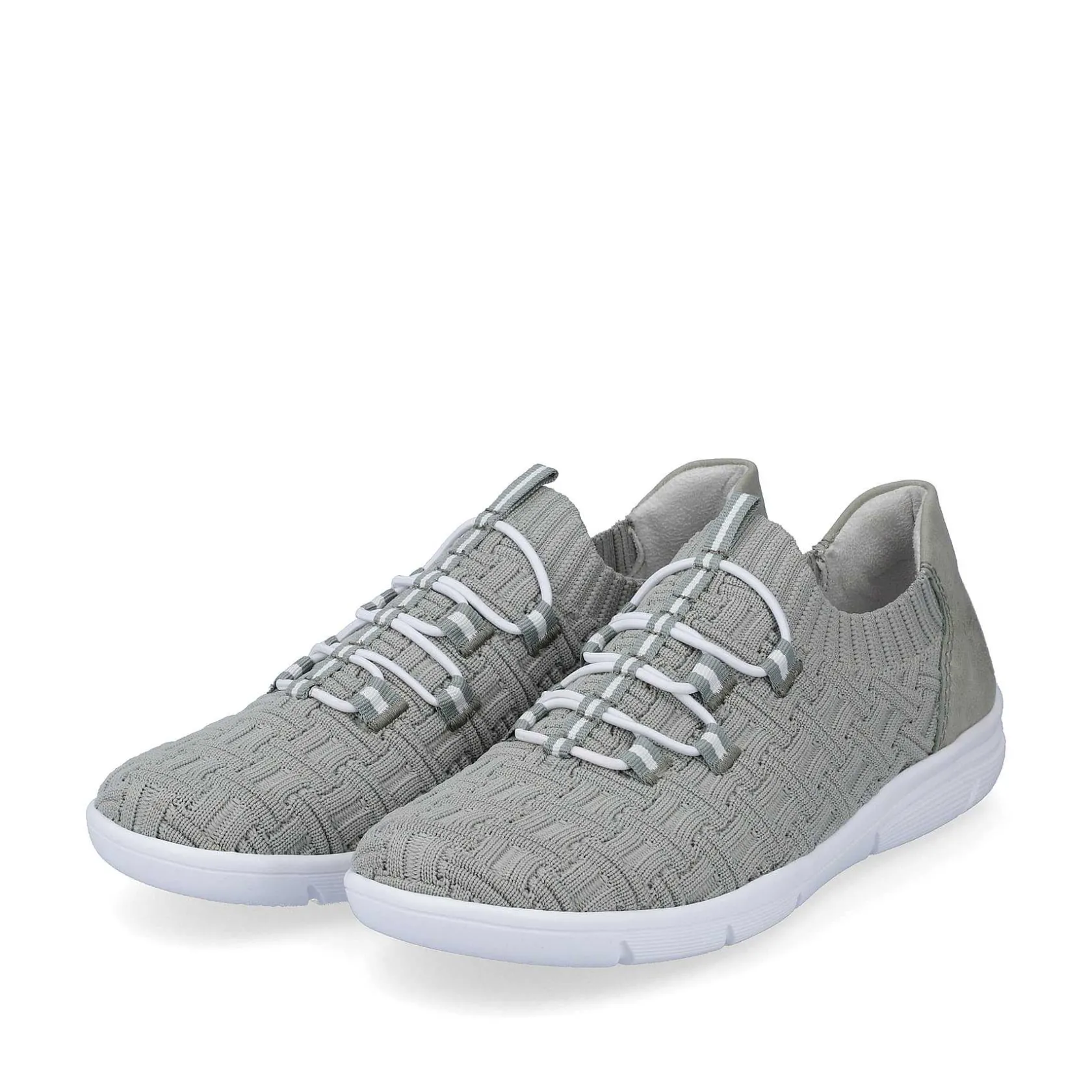 Rieker Vegan-Women'S Slippers Green Grey