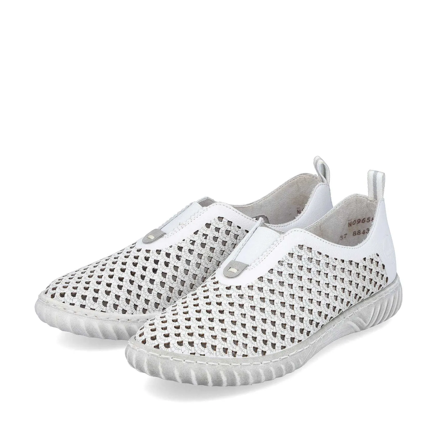 Rieker Low Shoes & Slippers-Women'S Slippers Gray White