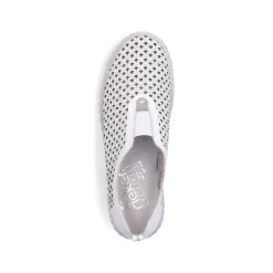 Rieker Low Shoes & Slippers-Women'S Slippers Gray White
