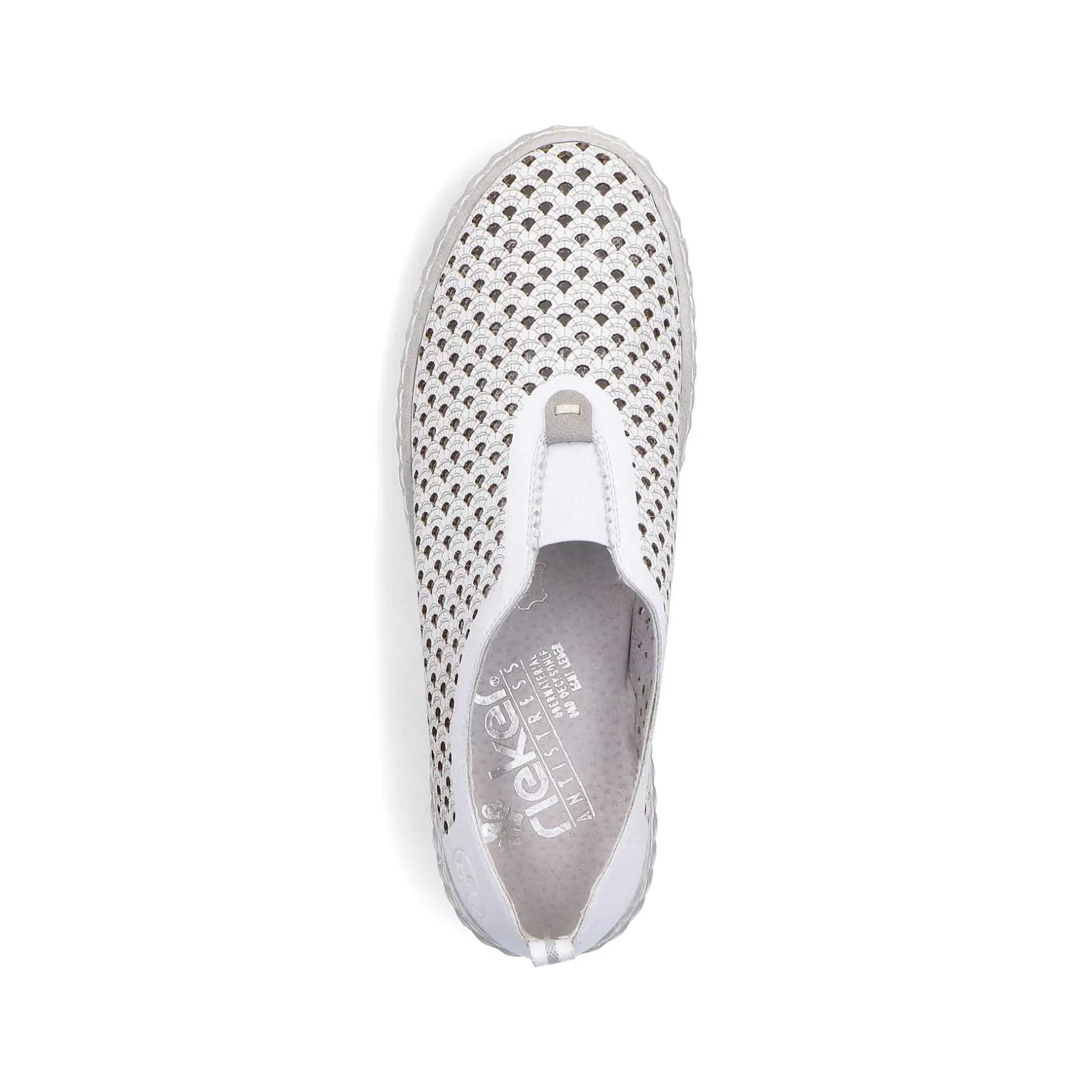 Rieker Low Shoes & Slippers-Women'S Slippers Gray White