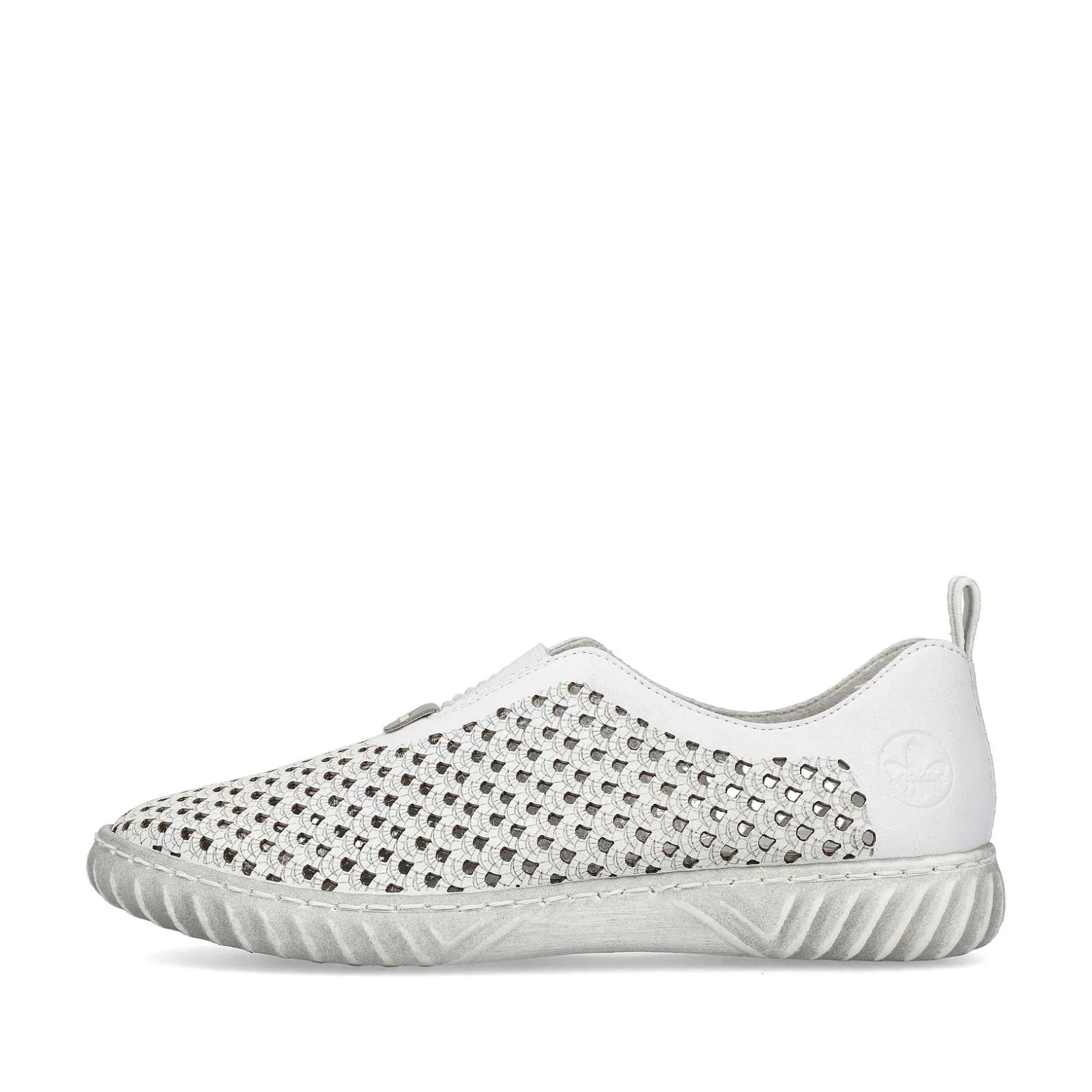 Rieker Low Shoes & Slippers-Women'S Slippers Gray White