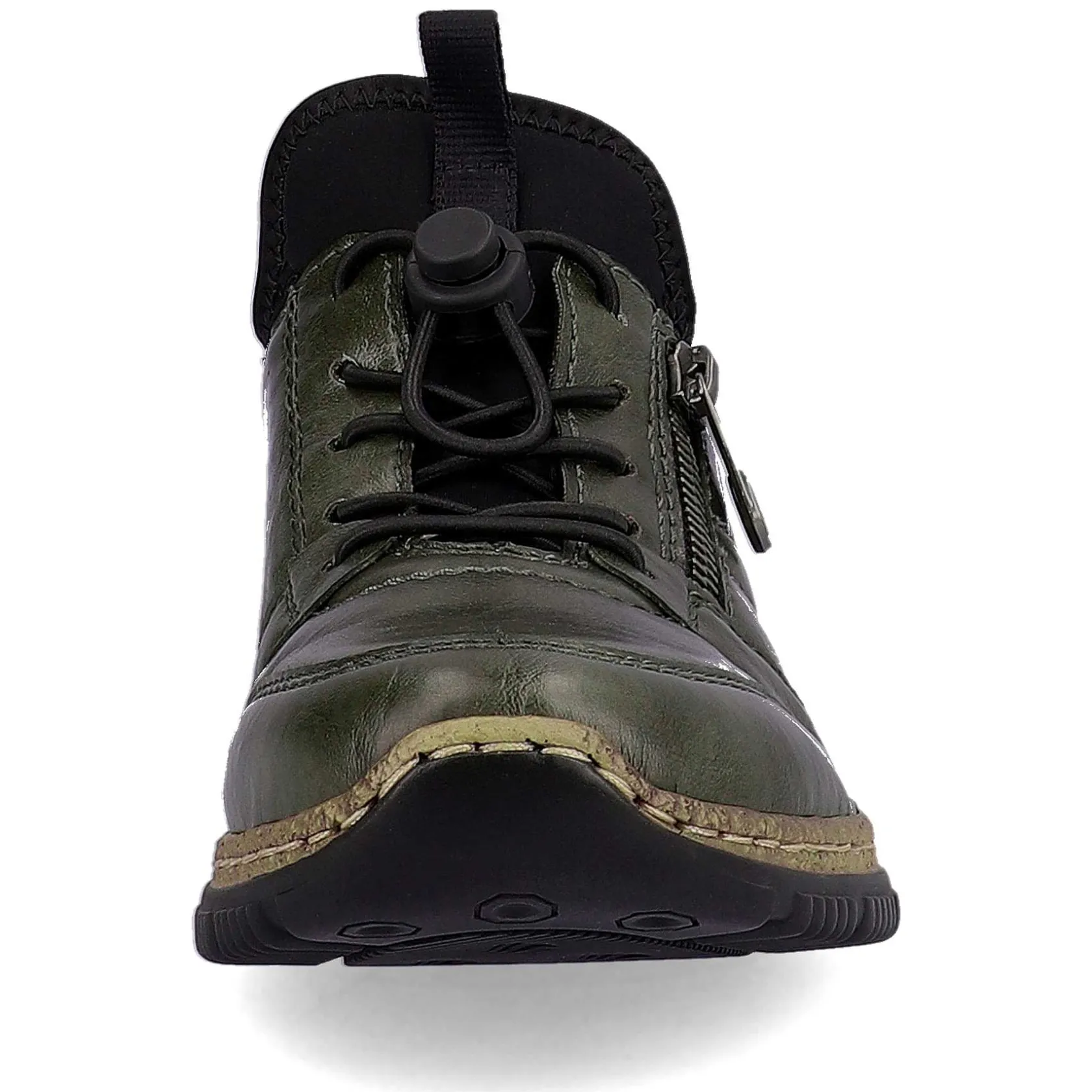 Rieker Low Shoes & Slippers-Women'S Slippers Grey-Green-Black