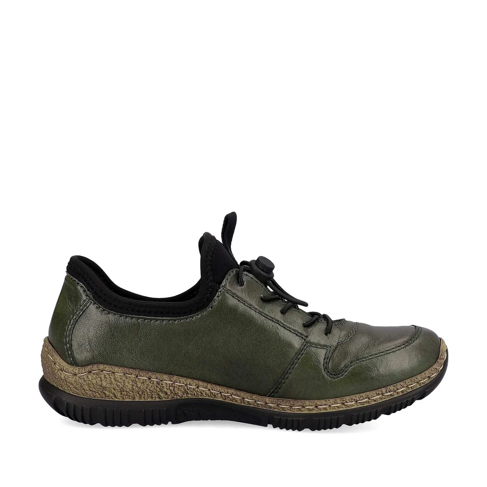 Rieker Low Shoes & Slippers-Women'S Slippers Grey-Green-Black