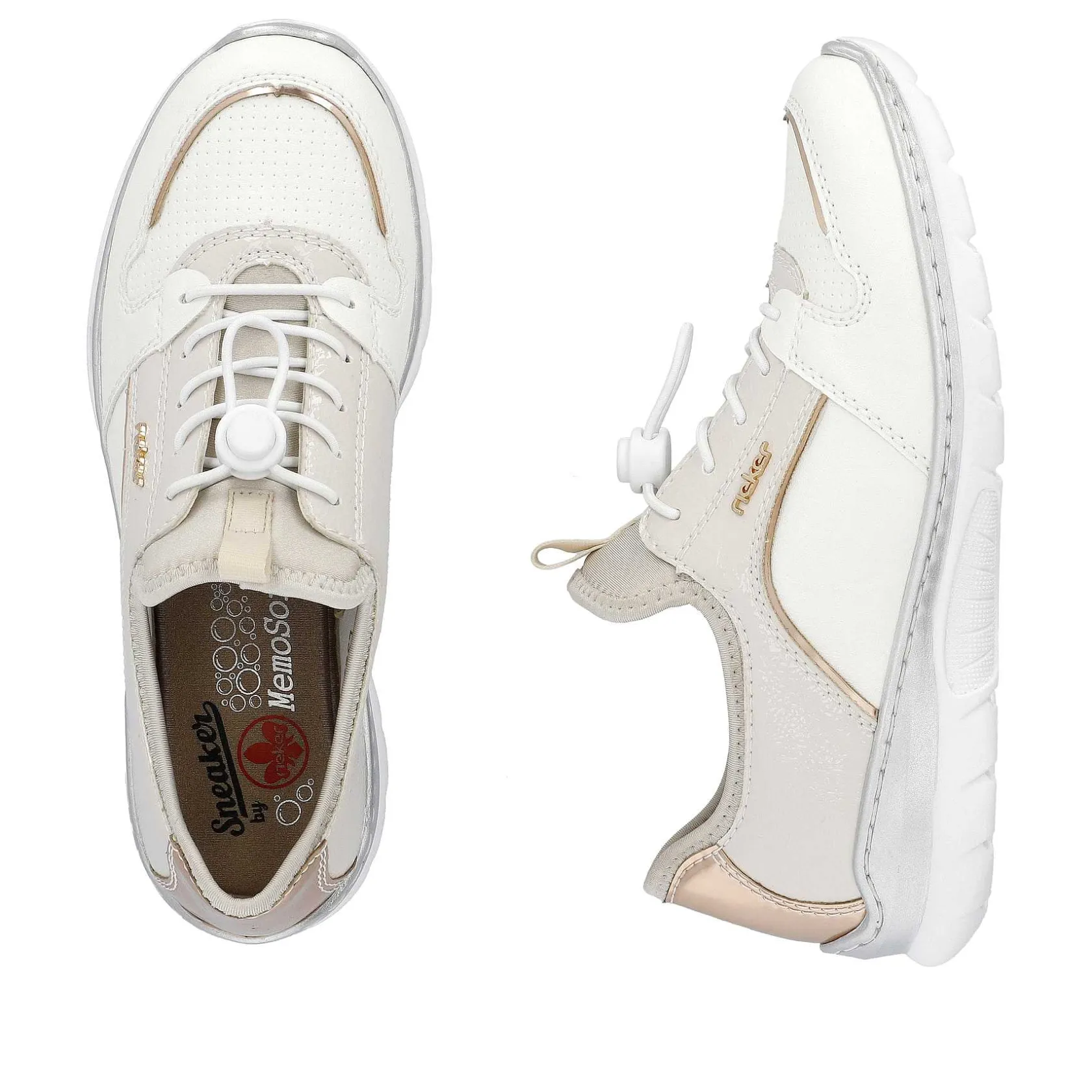 Rieker Low Shoes & Slippers-Women'S Slippers Ice White