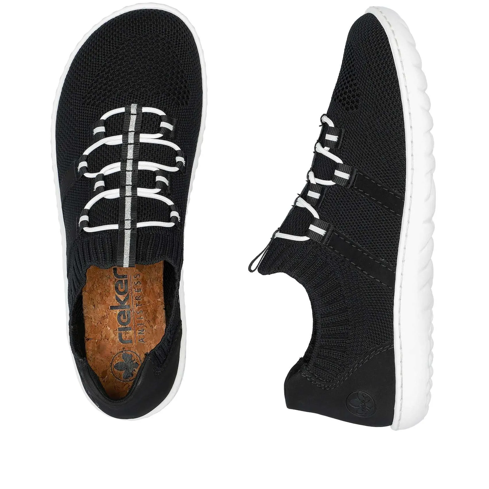 Rieker Vegan-Women'S Slippers Jet Black