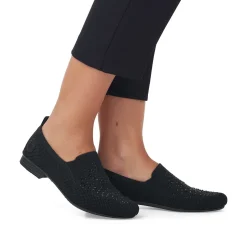 Rieker Business Shoes-Women'S Slippers Jet Black