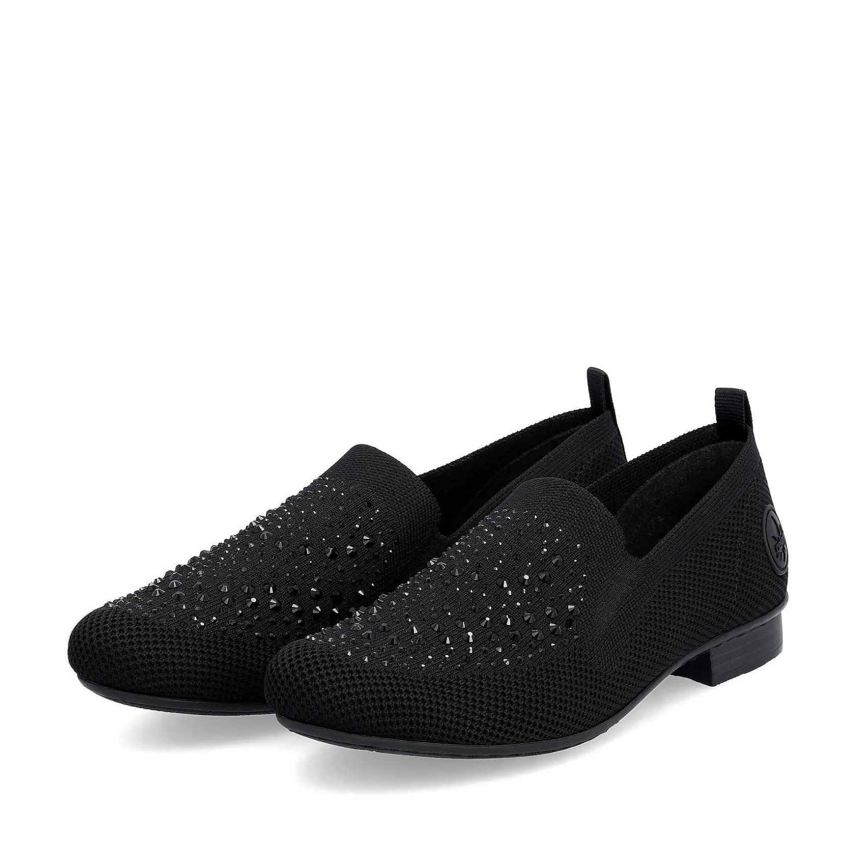 Rieker Business Shoes-Women'S Slippers Jet Black