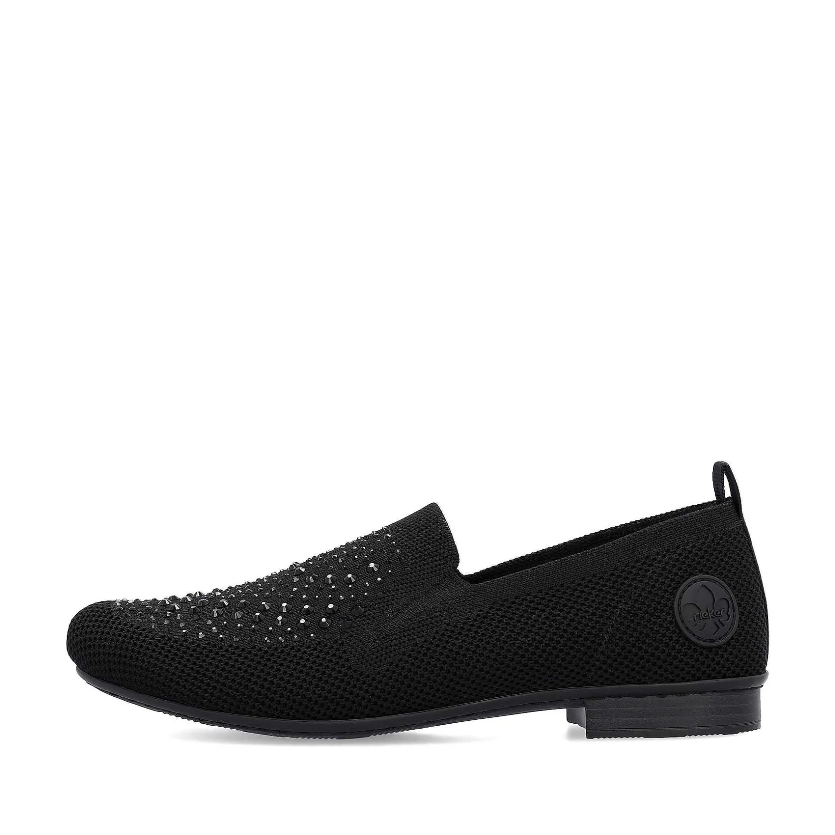 Rieker Business Shoes-Women'S Slippers Jet Black