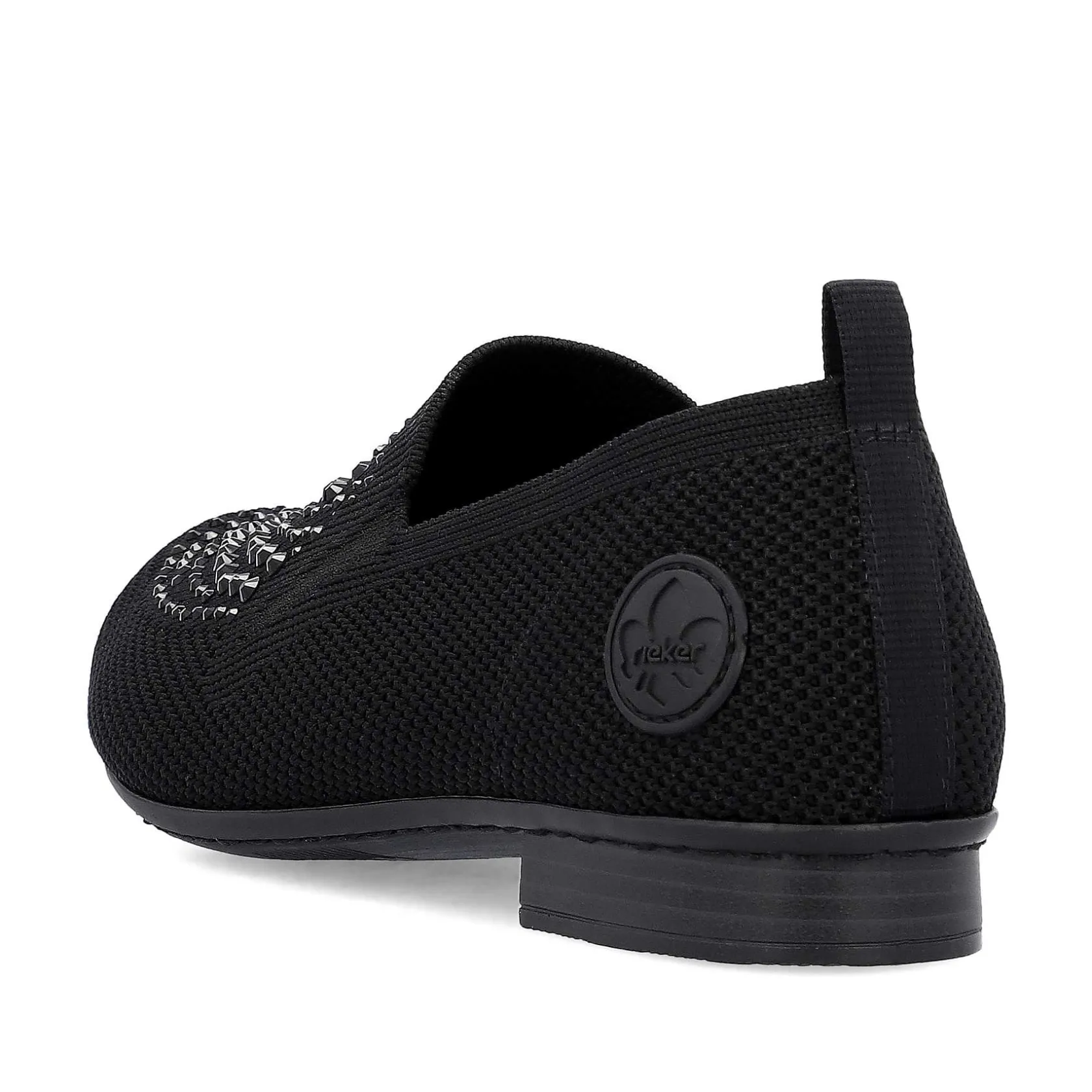 Rieker Business Shoes-Women'S Slippers Jet Black
