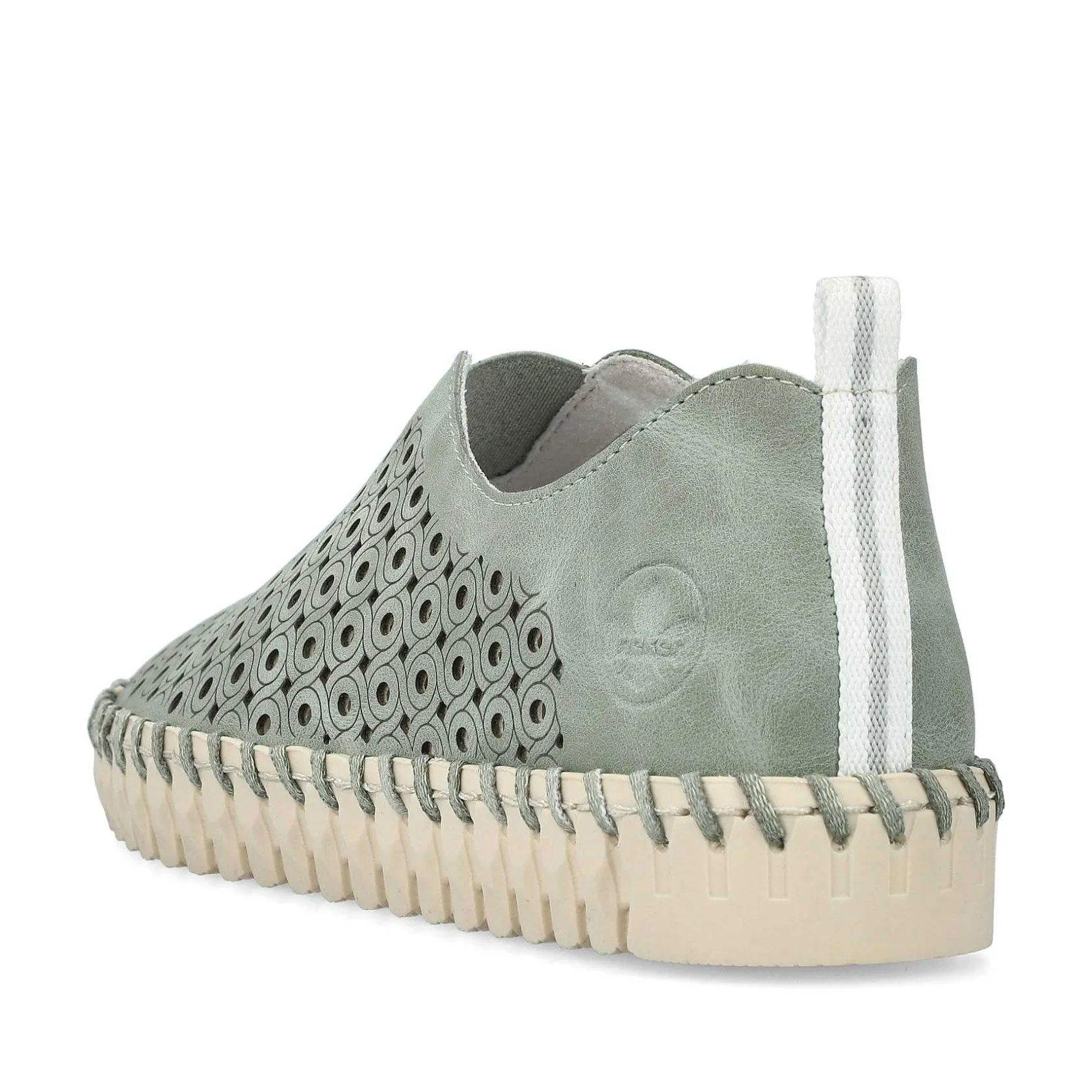 Rieker Summer Shoes-Women'S Slippers Khaki Green