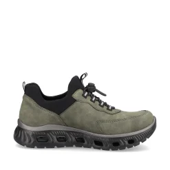 Rieker Low Shoes & Slippers-Women'S Slippers Khaki-Black