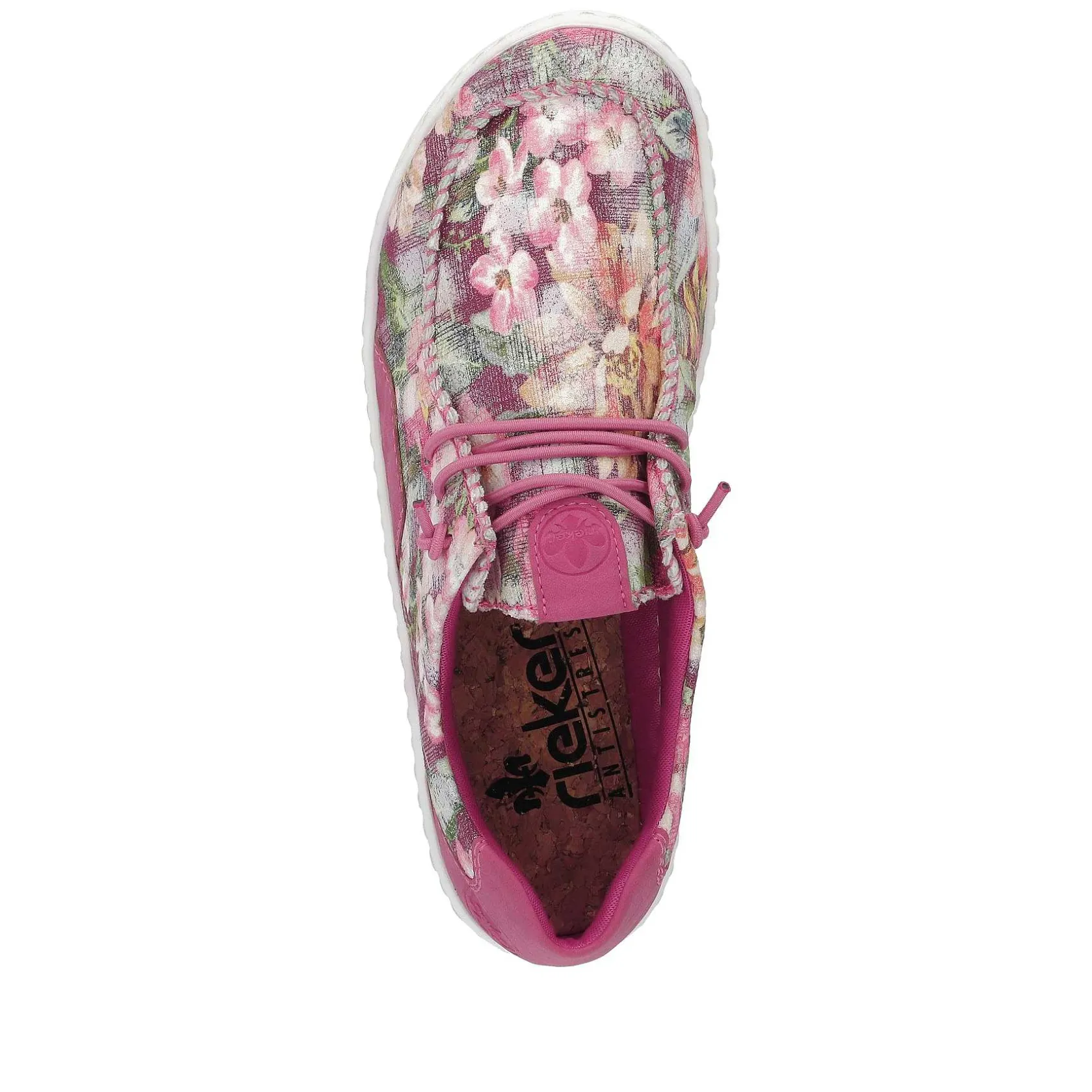 Rieker Colorful Styles-Women'S Slippers Magenta-Multi