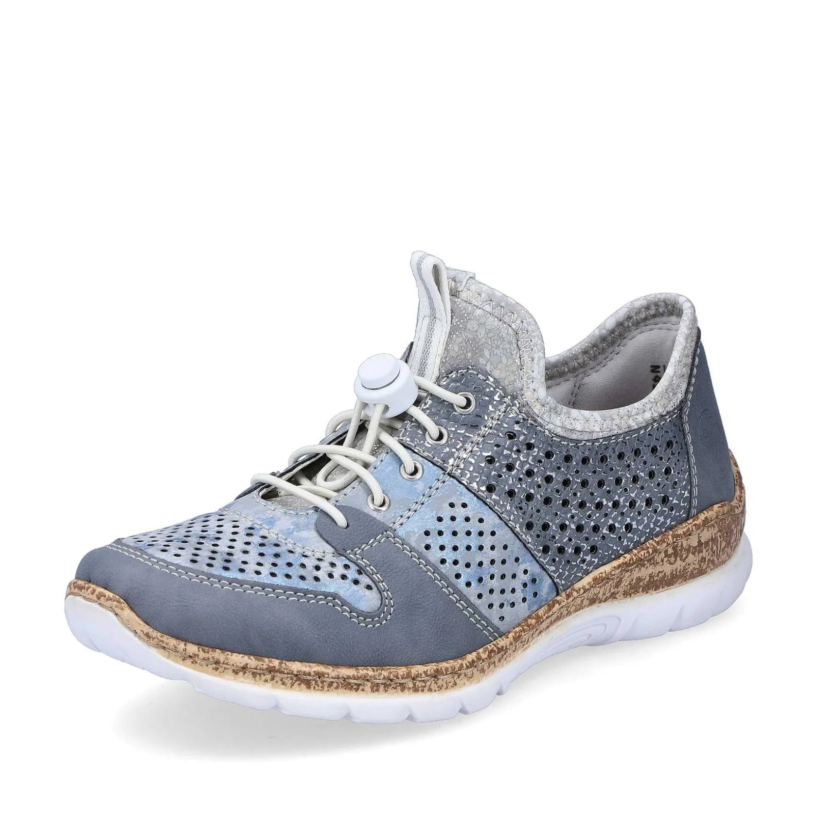 Rieker Low Shoes & Slippers-Women'S Slippers Metallic Blue