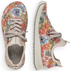 Rieker Low Shoes & Slippers-Women'S Slippers Multi-Beige