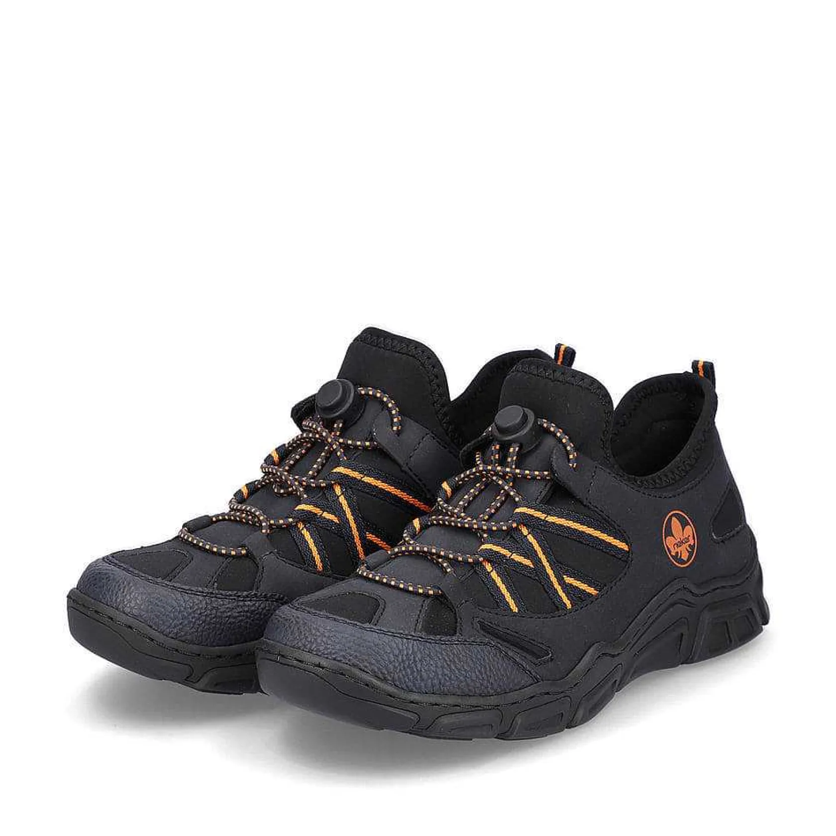 Rieker Low Shoes & Slippers-Women'S Slippers Navy Blue-Orange