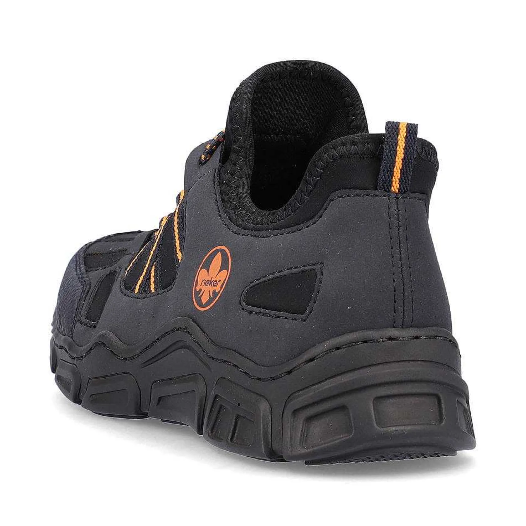 Rieker Low Shoes & Slippers-Women'S Slippers Navy Blue-Orange