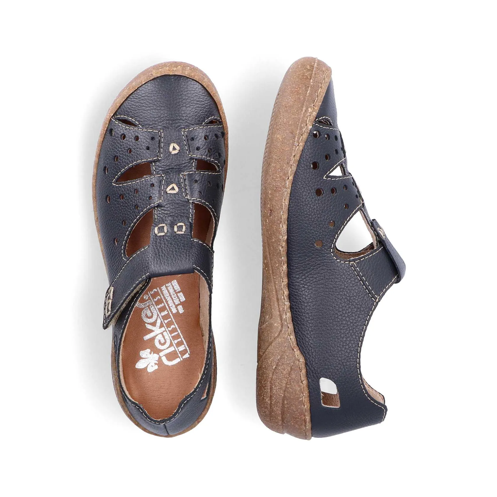 Rieker Low Shoes & Slippers-Women'S Slippers Navy Blue