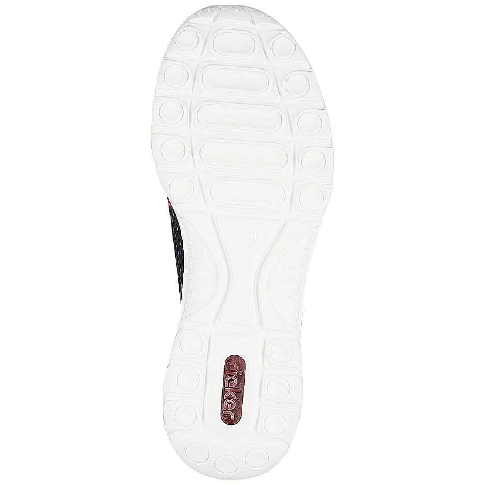 Rieker Low Shoes & Slippers-Women'S Slippers Navy Blue-Fire Red