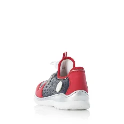 Rieker Low Shoes & Slippers-Women'S Slippers Navy Blue-Fire Red