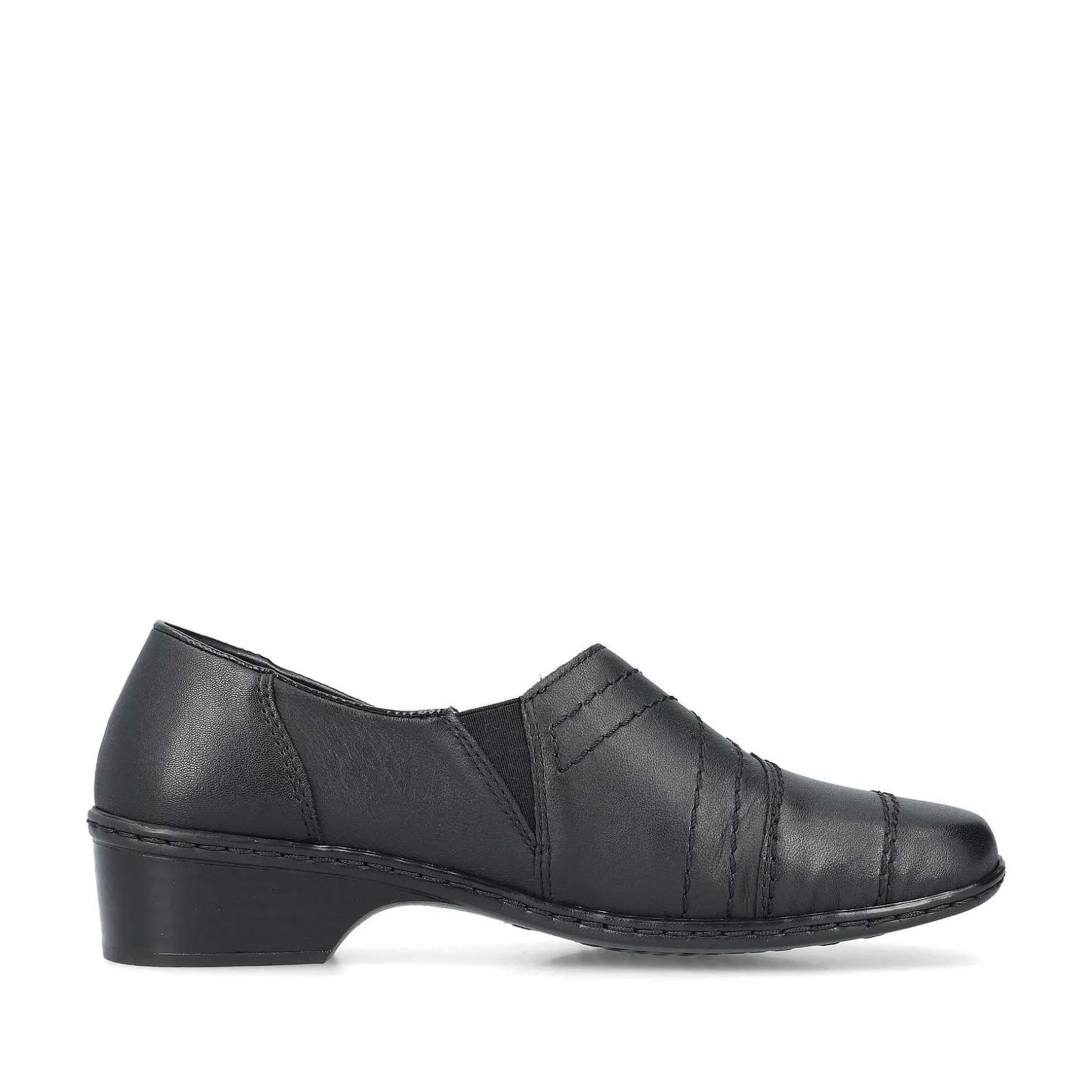 Rieker Business Shoes-Women'S Slippers Night Black