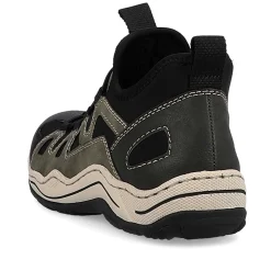 Rieker Low Shoes & Slippers-Women'S Slippers Olive Green-Black