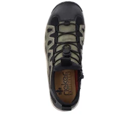 Rieker Low Shoes & Slippers-Women'S Slippers Olive Green-Black