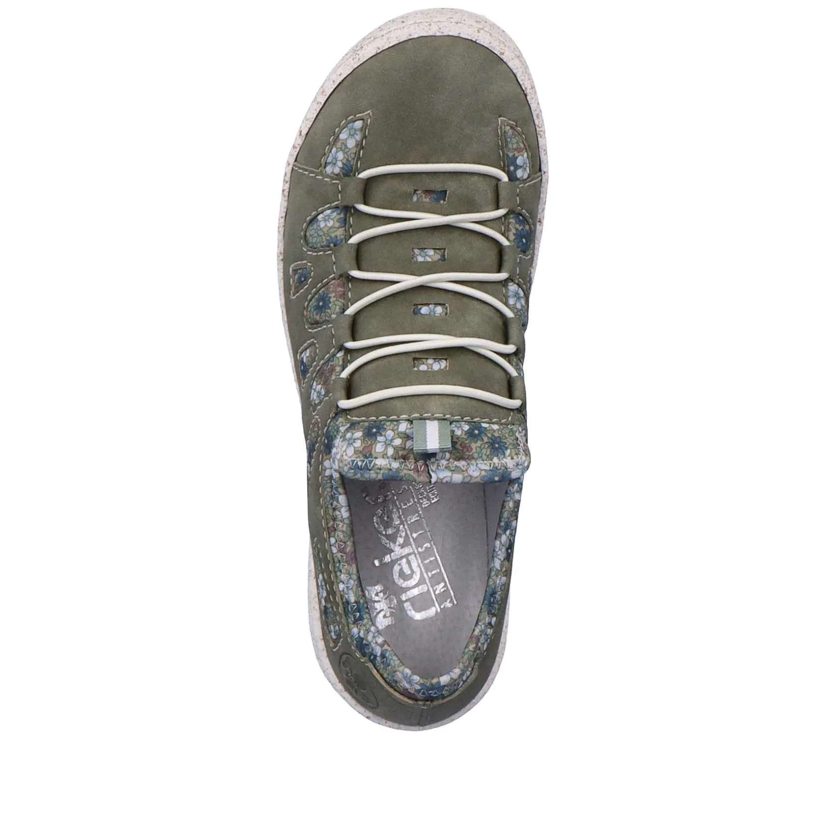 Rieker Low Shoes & Slippers-Women'S Slippers Olive Green