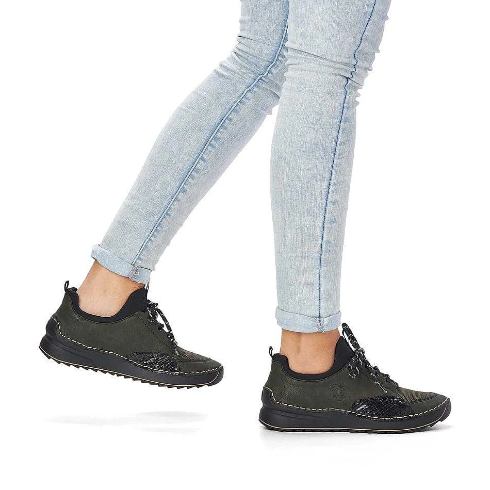 Rieker Low Shoes & Slippers-Women'S Slippers Olive Green