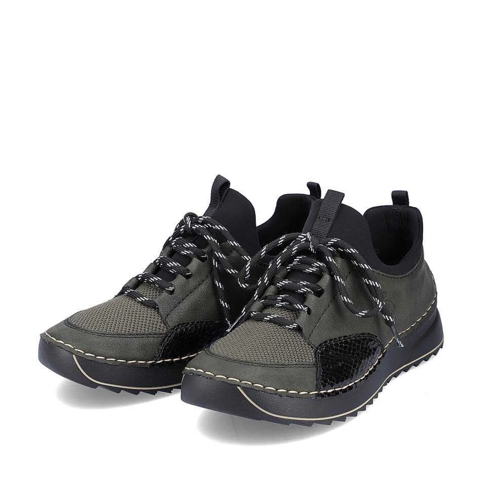 Rieker Low Shoes & Slippers-Women'S Slippers Olive Green